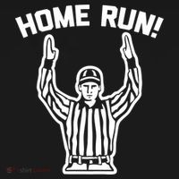 Home Run! (Football Referee) funny saying sarcastic Women's T-Shirt thumb 6
