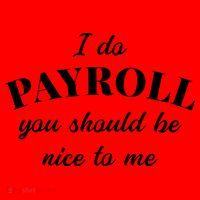 Human Resources Funny Quote Payroll Be Nice Manager Finance Santa Hat thumb 1