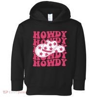 Howdy Retro Groovy Toddler Hoodie thumb 0