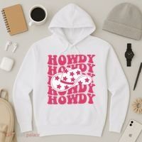 Howdy Retro Groovy Hoodie thumb 3