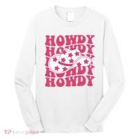 Howdy Retro Groovy Long Sleeve Shirt thumb 0