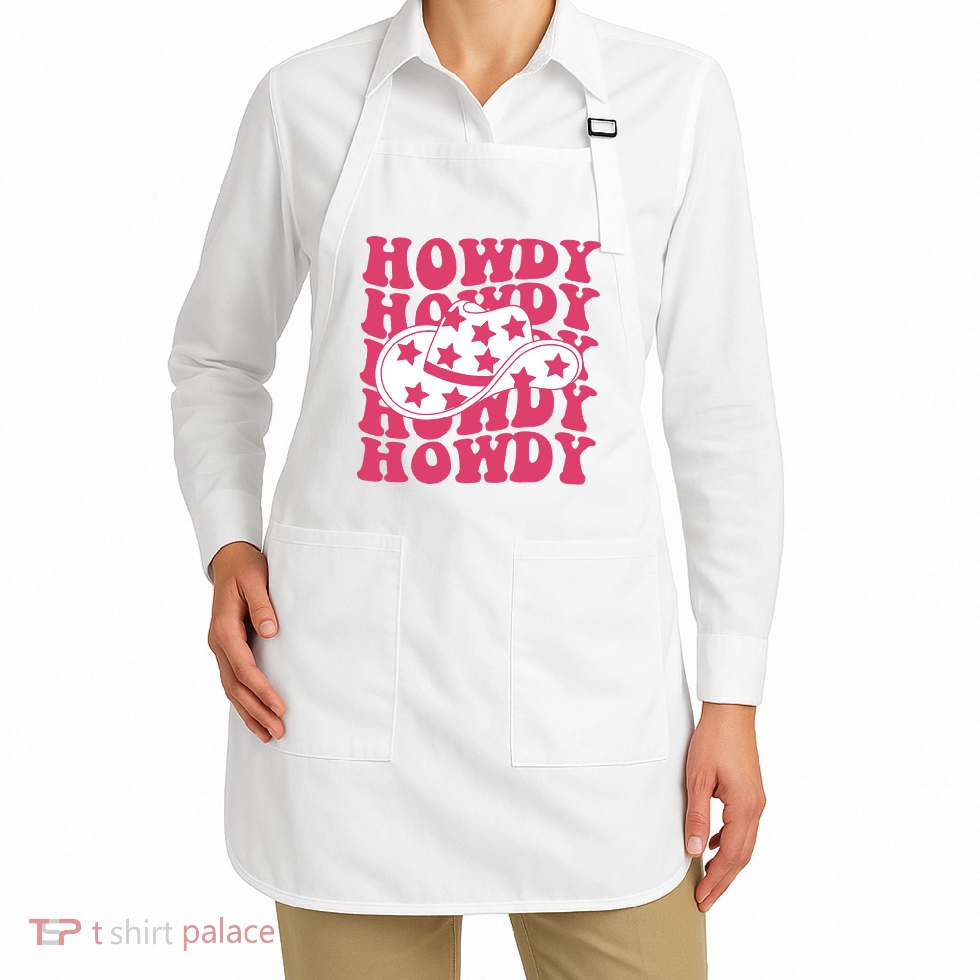 Howdy Retro Groovy Apron
