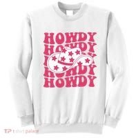 Howdy Retro Groovy Sweatshirt thumb 0