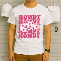 Howdy Retro Groovy T-Shirt thumb 6