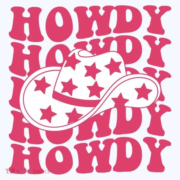 Howdy Retro Groovy Bucket Hat