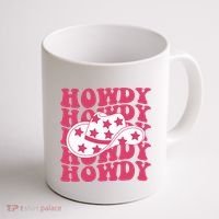 Howdy Retro Groovy Coffee Mug thumb 1