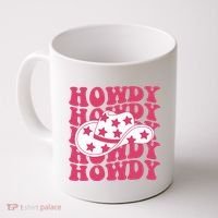 Howdy Retro Groovy Coffee Mug thumb 0