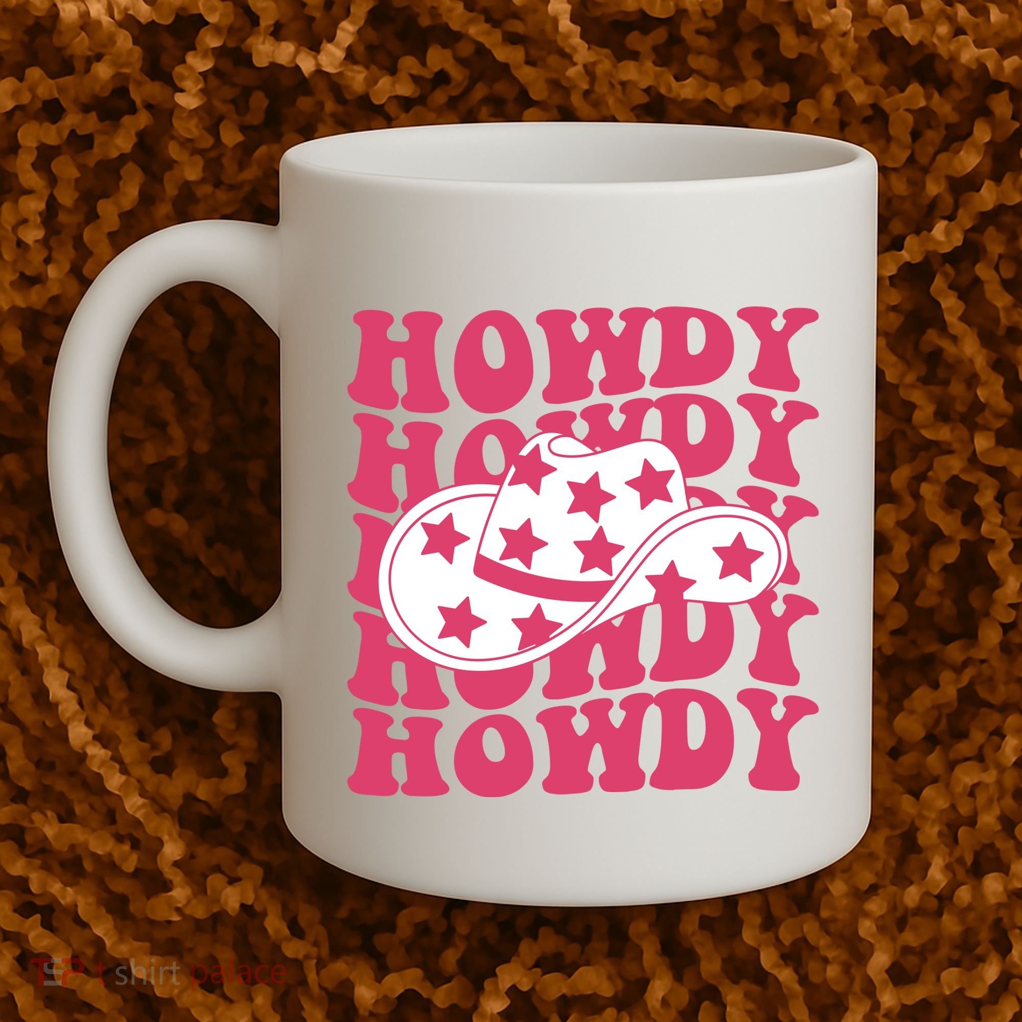 Howdy Retro Groovy Coffee Mug