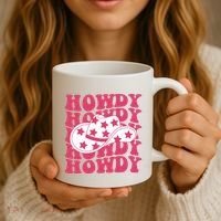 Howdy Retro Groovy Coffee Mug thumb 3