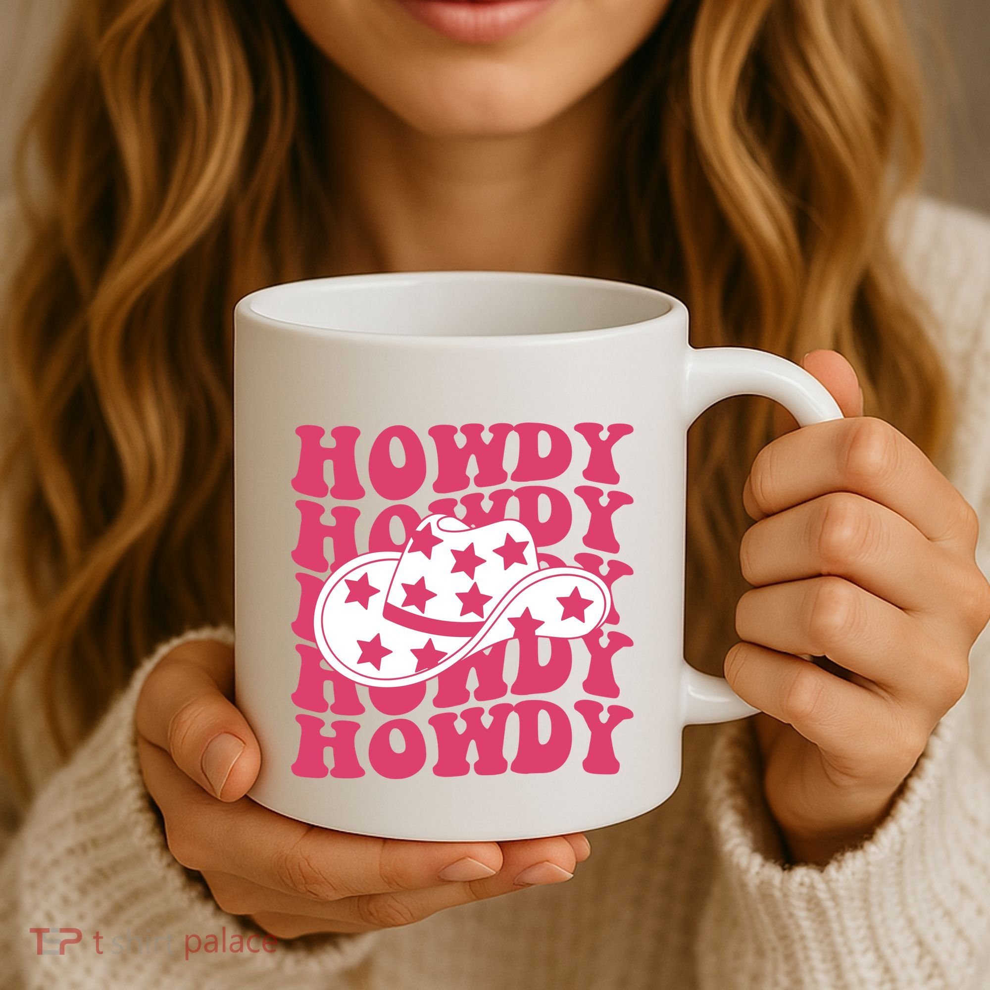 Howdy Retro Groovy Coffee Mug