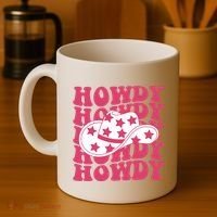 Howdy Retro Groovy Coffee Mug thumb 4