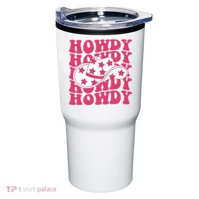 Howdy Retro Groovy Tumbler