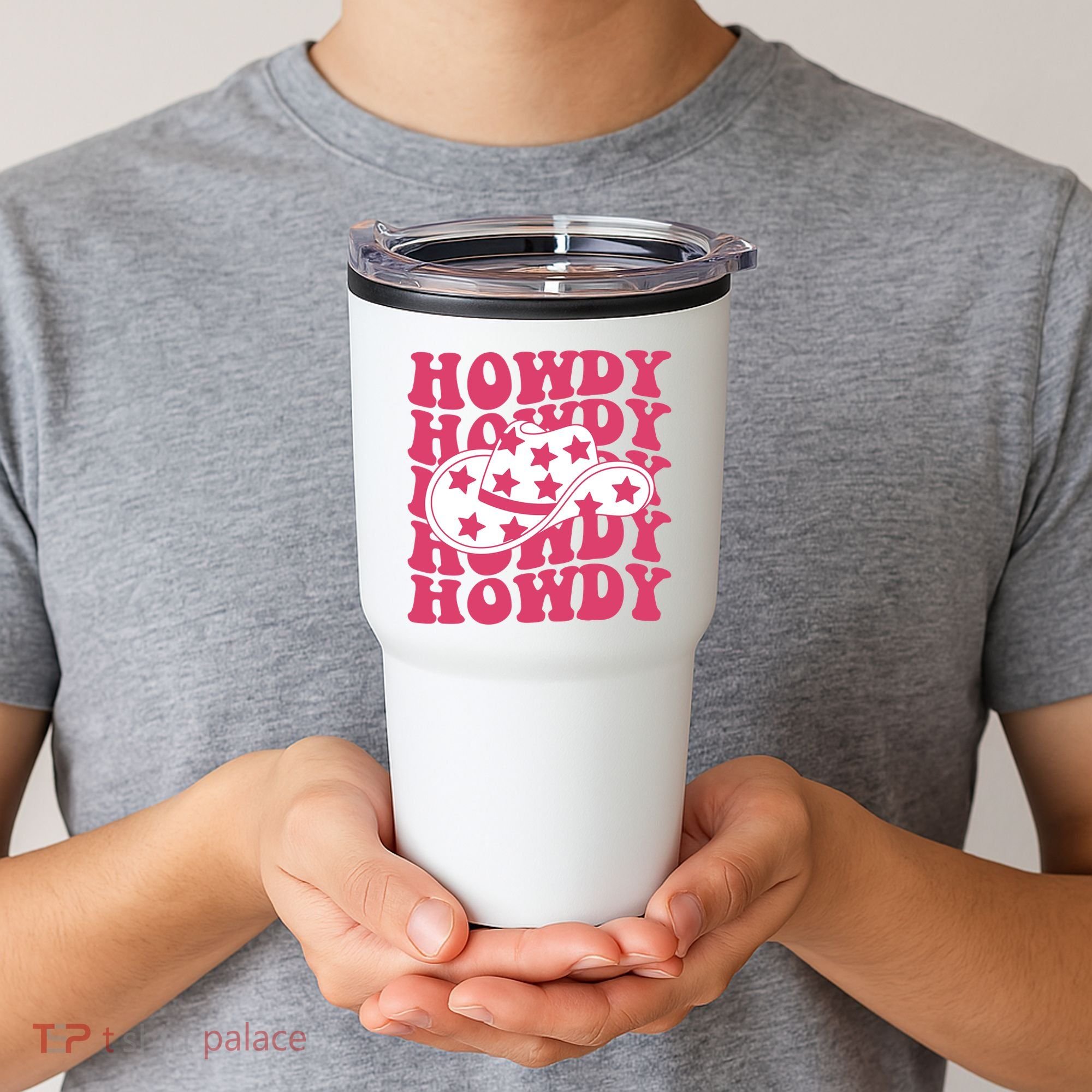Howdy Retro Groovy Tumbler