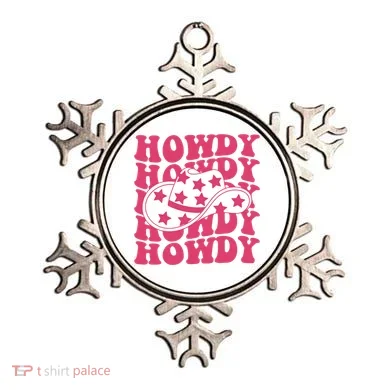 Howdy Retro Groovy Ornament