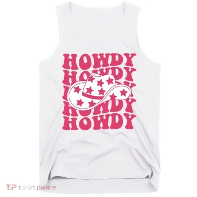 Howdy Retro Groovy Tank Top