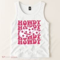 Howdy Retro Groovy Tank Top thumb 2