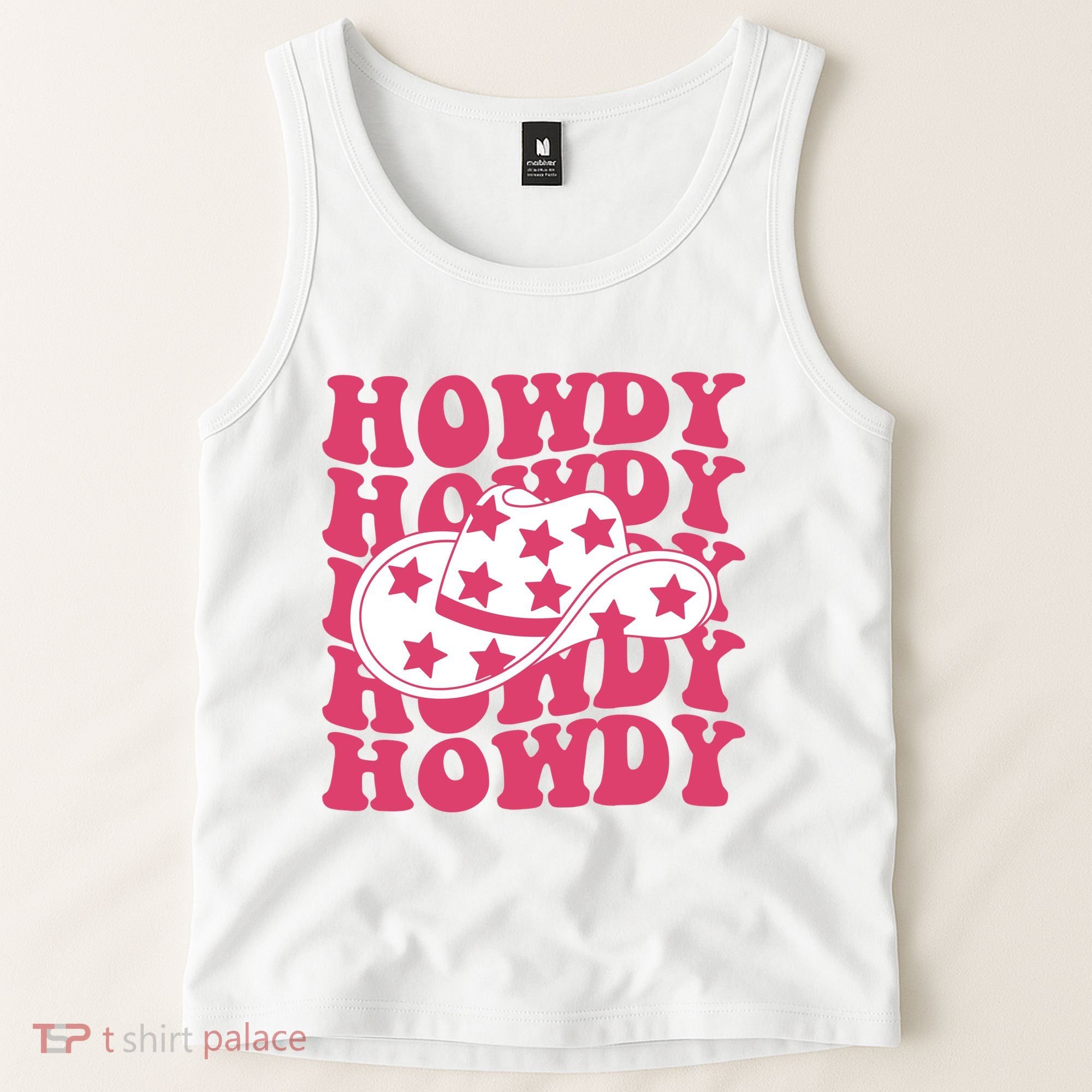 Howdy Retro Groovy Tank Top