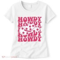 Howdy Retro Groovy Women's T-Shirt thumb 0