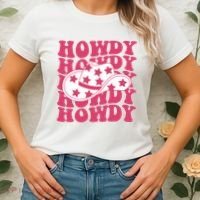 Howdy Retro Groovy Women's T-Shirt thumb 2