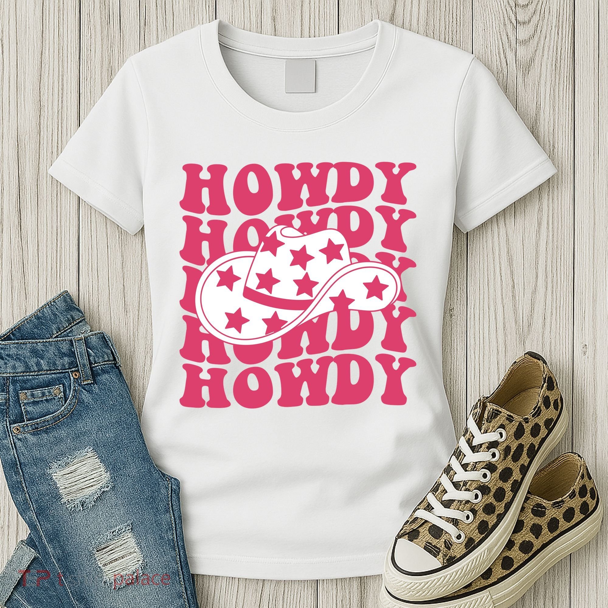 Howdy Retro Groovy Women's T-Shirt