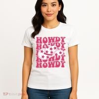Howdy Retro Groovy Women's T-Shirt thumb 4