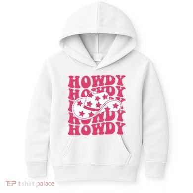 Howdy Retro Groovy Kids Hoodie