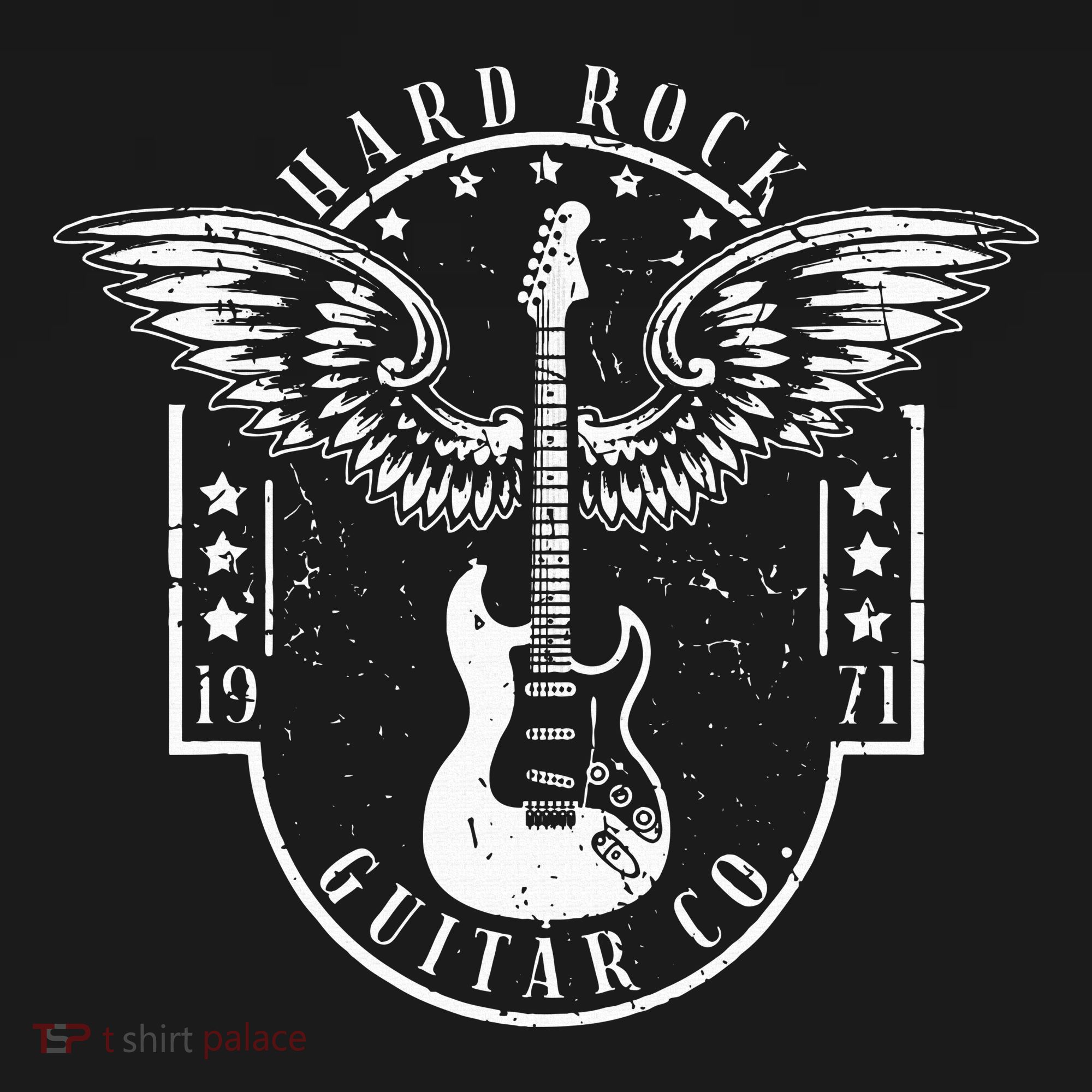 Hard Rock Guitar Co. Guitarist Rock And Roll Rocker Musician Women's Tank Top