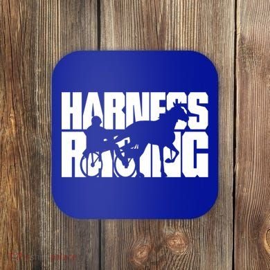 Harness Racing Gift Designs Harness Racing Gift Grey Small Coaster
