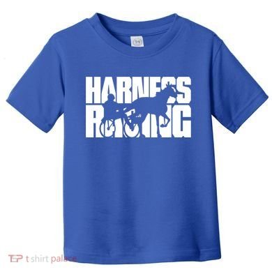 Harness Racing Gift Designs Harness Racing Gift Grey Small Toddler T-Shirt