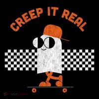 Halloween Retro Ghost On Skateboard Creep It Real Cool Gift Coffee Mug thumb 5