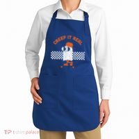 Halloween Retro Ghost On Skateboard Creep It Real Cool Gift Apron thumb 2