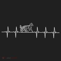 Harness Racing Heartbeat Great Gift Love Horse Racing Women's Sweatshirt thumb 2