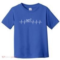 Harness Racing Heartbeat Great Gift Love Horse Racing Toddler T-Shirt thumb 0