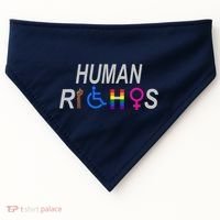 Human Rights USA-Made Doggie Bandana thumb 0