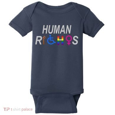 Human Rights Baby Bodysuit