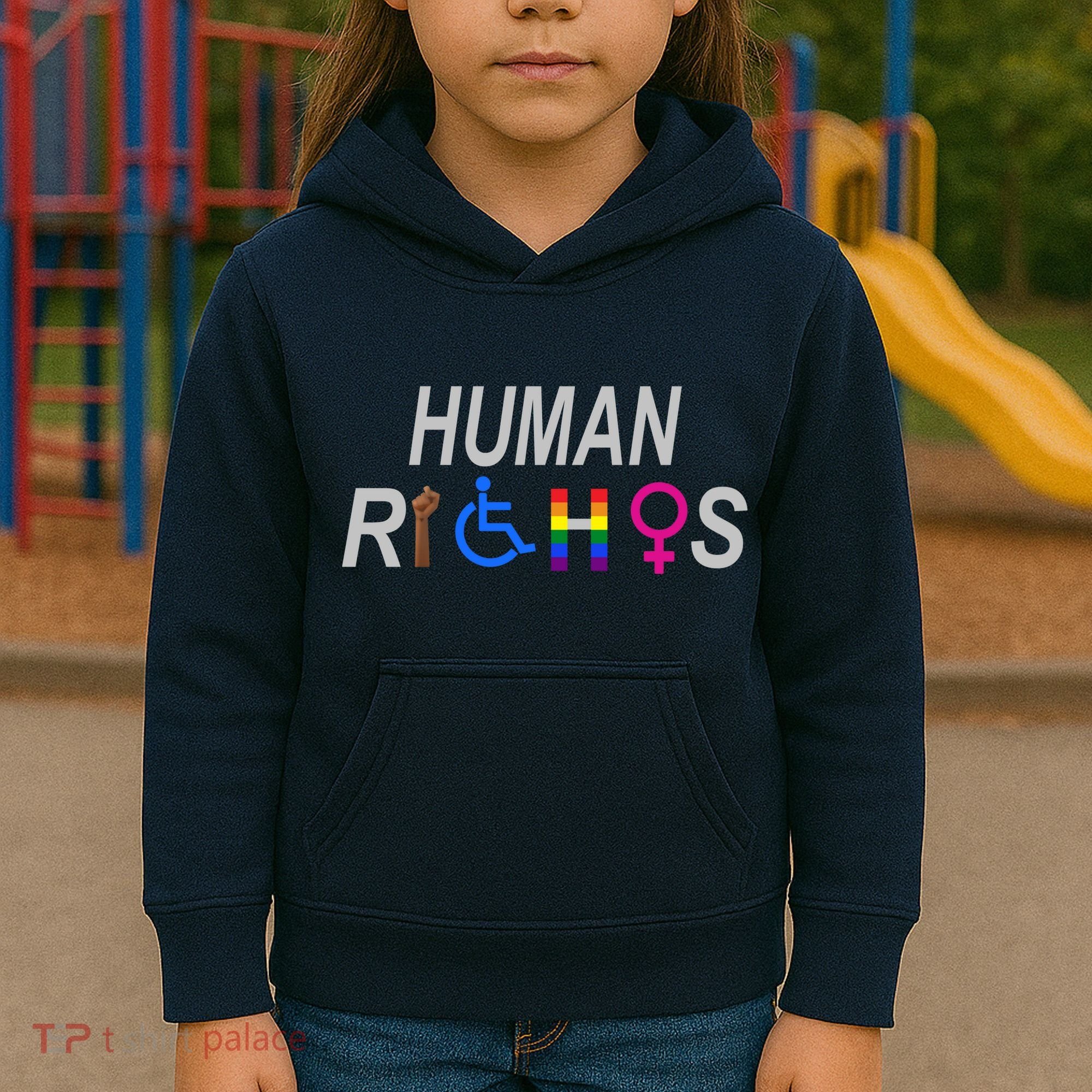 Human Rights Kids Hoodie