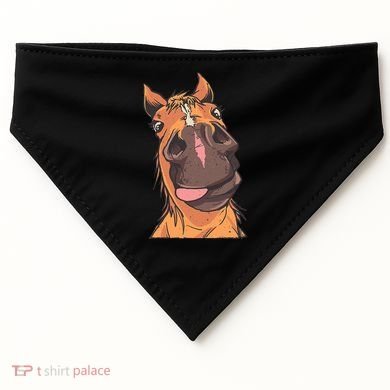 Horse Riding USA-Made Doggie Bandana