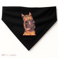 Horse Riding USA-Made Doggie Bandana thumb 0