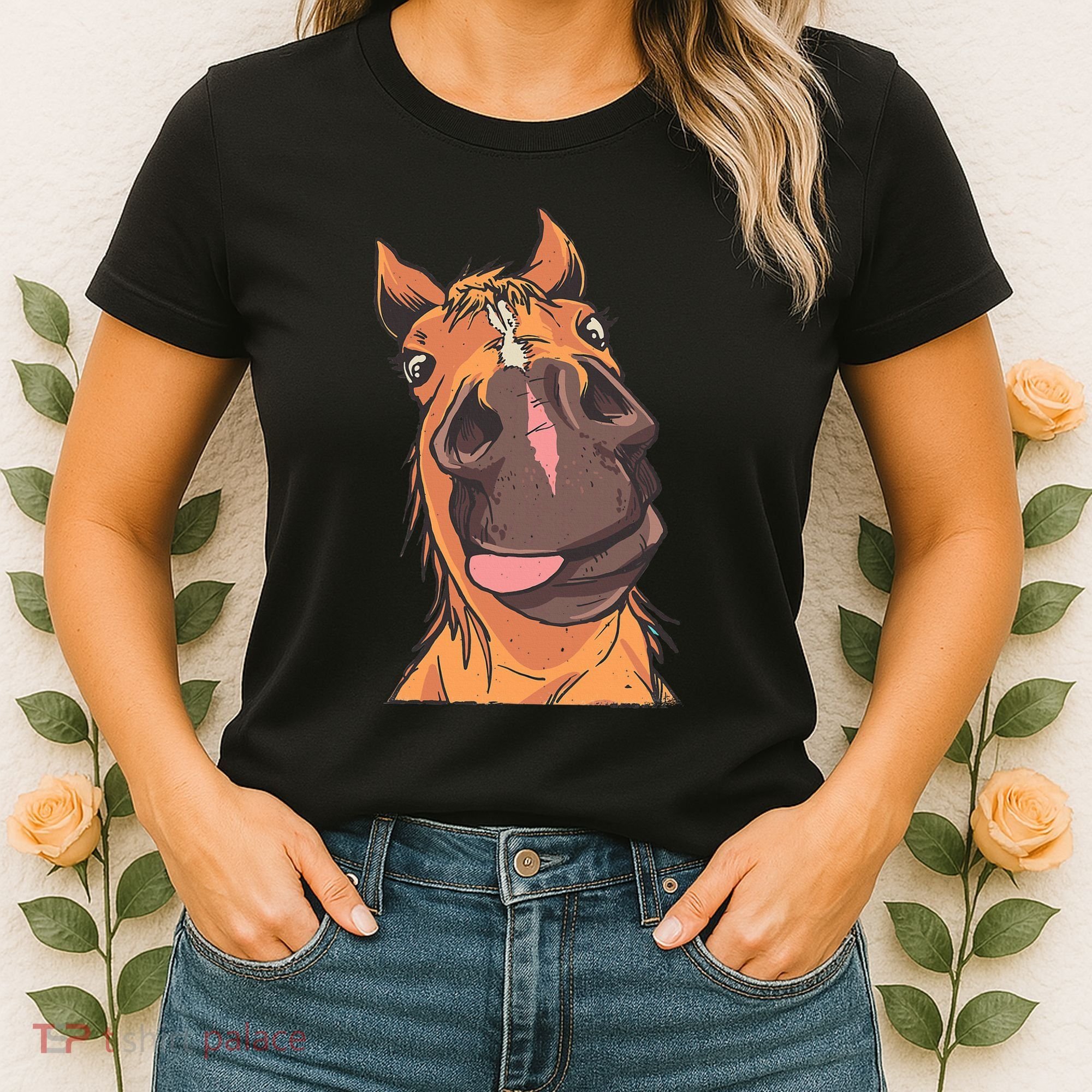 Horse Riding Women's T-Shirt