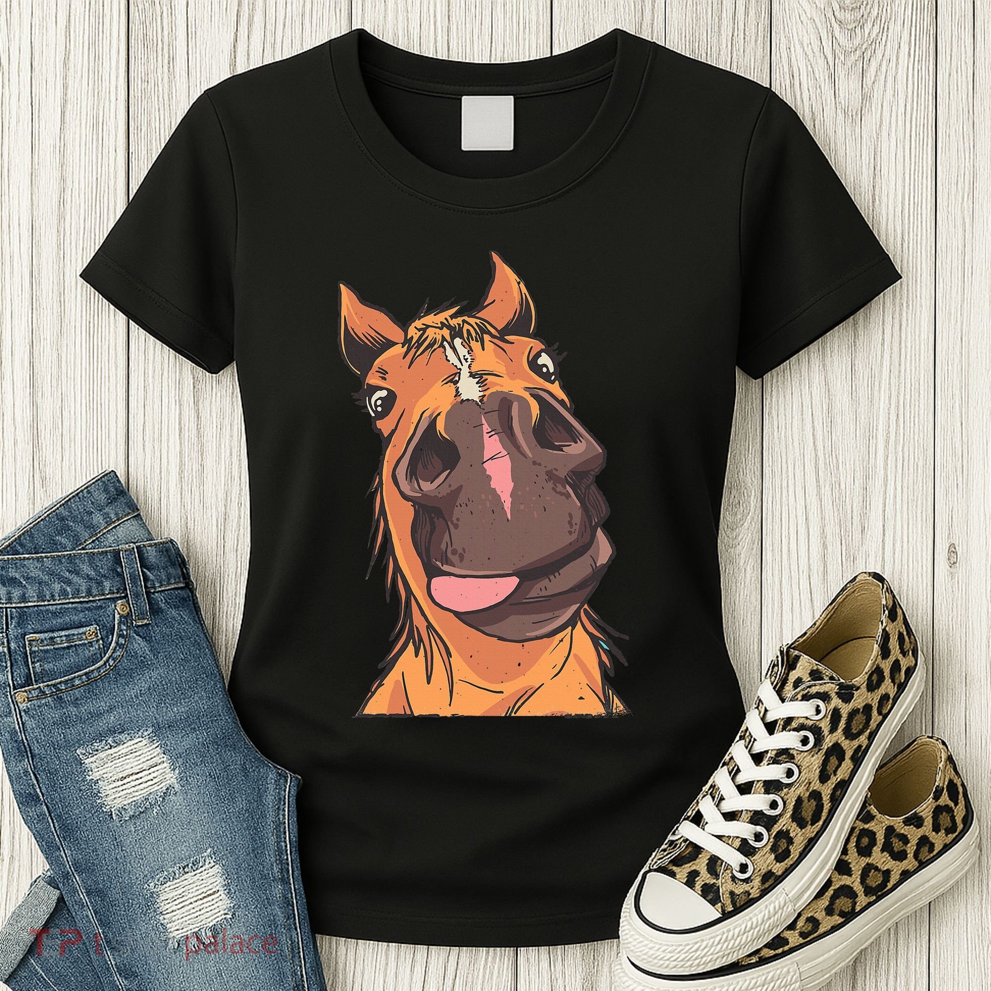 Horse Riding Women's T-Shirt