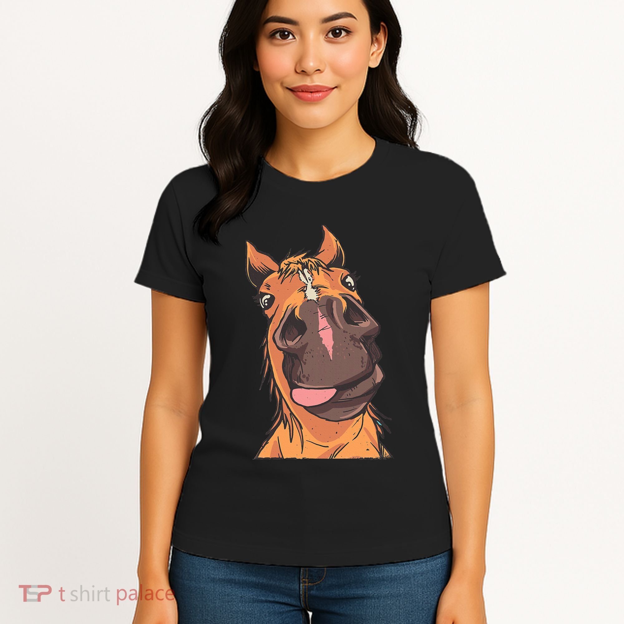 Horse Riding Women's T-Shirt