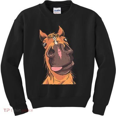 Horse Riding Kids Sweatshirt