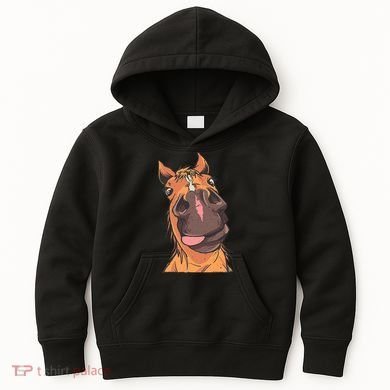 Horse Riding Kids Hoodie