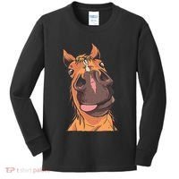 Horse Riding Kids Long Sleeve Shirt thumb 0