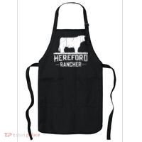 Hereford Rancher Hereford Cow For Cattle Farmer Apron thumb 0