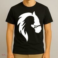 Horse Riding Horse Riding Horse Motif T-Shirt thumb 3