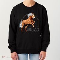 Haflinger Rider Horse Pony Riding Women's Sweatshirt thumb 0