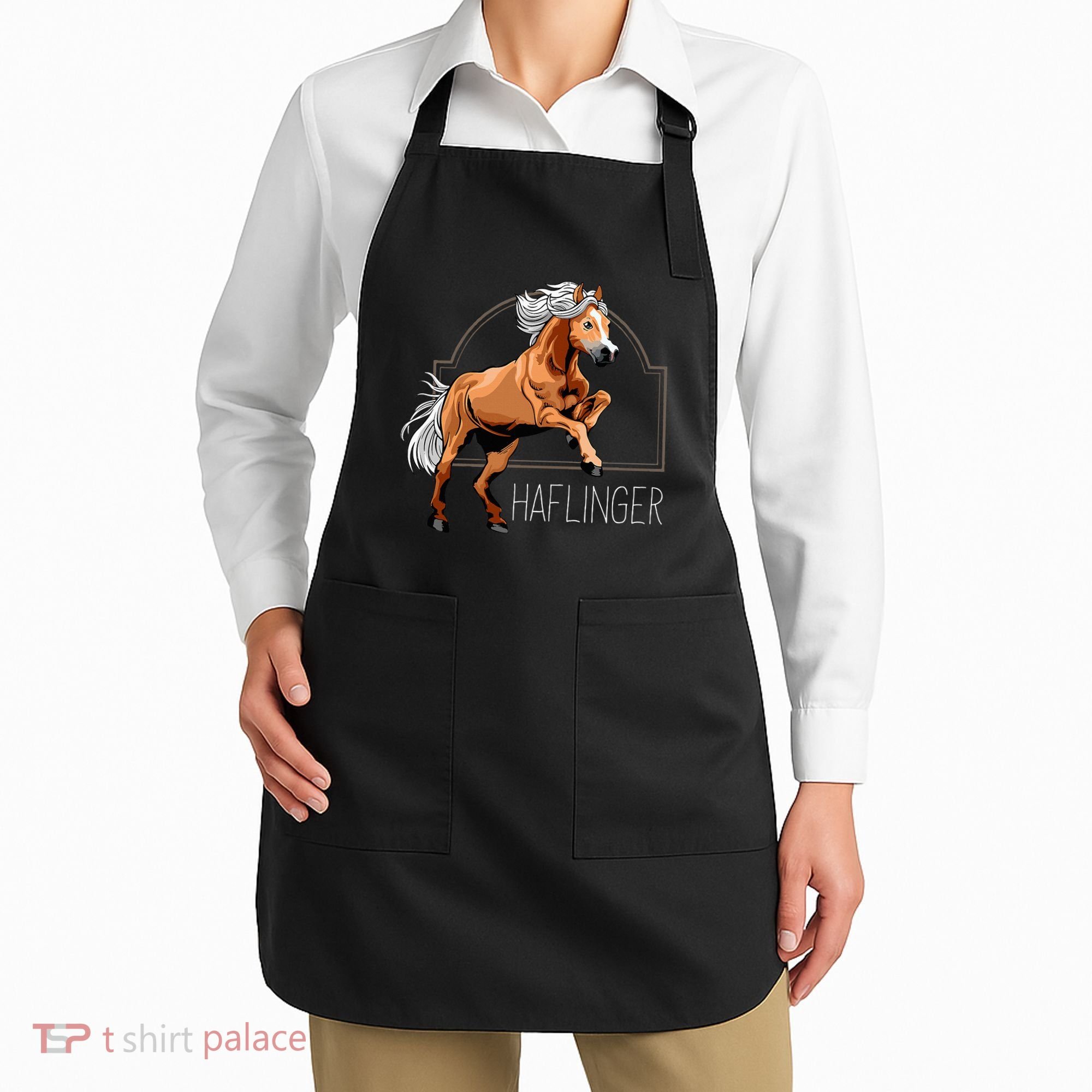 Haflinger Rider Horse Pony Riding Apron