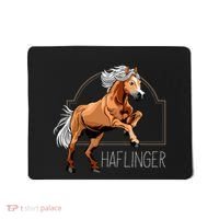 Haflinger Rider Horse Pony Riding Mousepad thumb 0