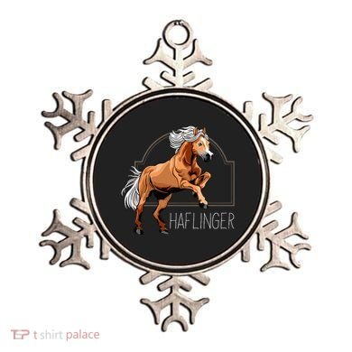 Haflinger Rider Horse Pony Riding Ornament